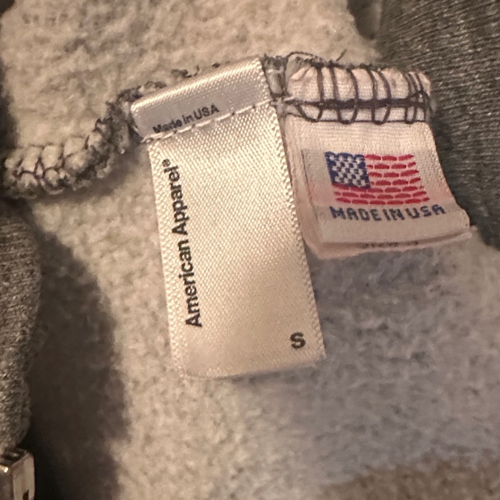 Freecity Gray and Orange Logo Hoodie - Picture 4 of 4